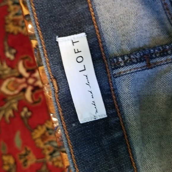 LOFT Made and Loved Slim Pocket Jeans 26/2 - Picture 3 of 6